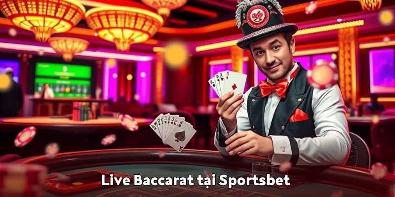 Live baccarat tại Sportsbet