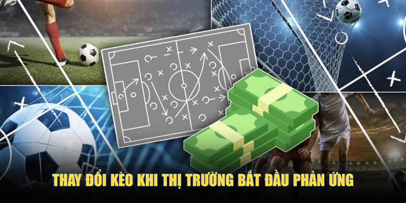 Cách Nhà Cái Ra Kèo Và Kiếm Lợi Nhuận (Margin) Hiệu Quả 3 Thay đổi kèo khi thị trường bắt đầu phản ứng